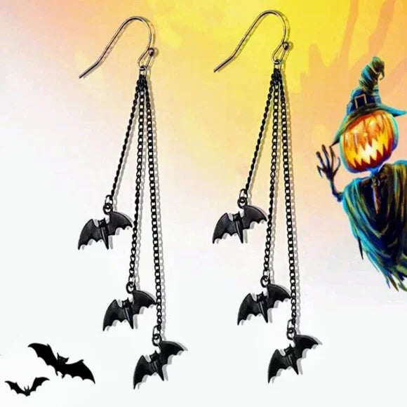 Bat Dangle Earrings