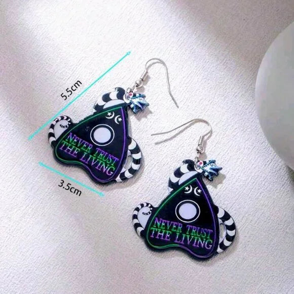 Beetlejuice Earrings