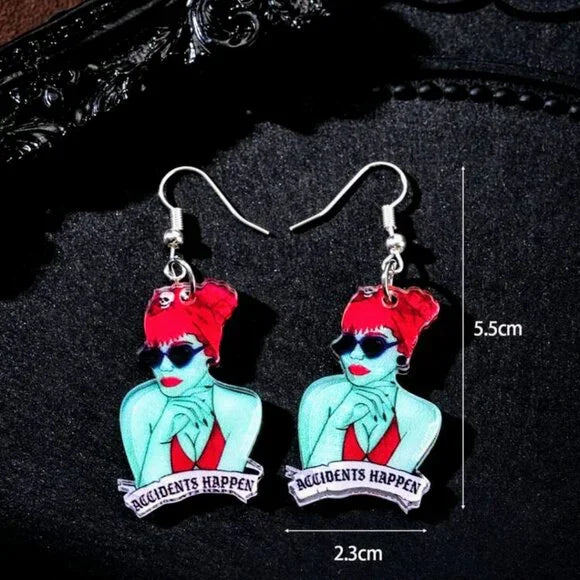 Beetlejuice Girl Earrings