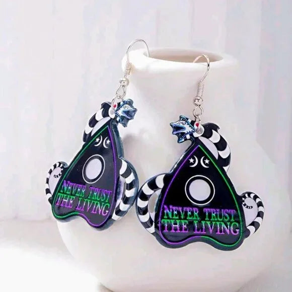 Beetlejuice Earrings