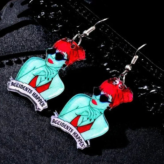 Beetlejuice Girl Earrings