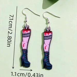 Bloody Leg Earrings